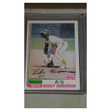 lot of 2 1982 Topps cards - Henderson and Hrbek