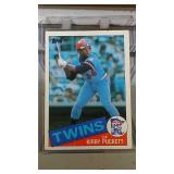 1985 Topps Kirby Puckett #536 rookie