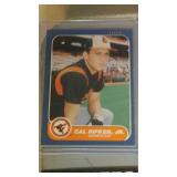 lot of 9 1986 Fleer and Topps cards