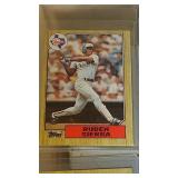 lot of 11 1987 Topps cards-Canseco & Sierra rookie