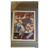 lot of 5 1988 Topps and 1 1989 Classic cards