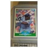 lot of 5 1989 Score and Fleer cards - Puckett
