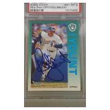 autographed 1992 Fleer PSA/DNA 8 Robin Yount #194