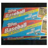 lot of 2 1992 Topps Baseball complete factory set
