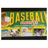 1991 Fleer Baseball complete factory set