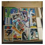 shoe box full of misc baseball cards