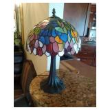 Tiffany style desk lamp - stands 18 inches