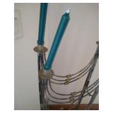 unique floor standing candlesticks - stand 52 inch