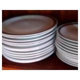 Harmony House Romaic dish set, wine glasses, beer