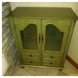 Farm Chic cabinet - green