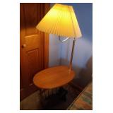 lamp magazine rack - stands 56 inches
