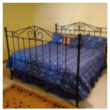King size bed, pillowtop mattress, box spring,