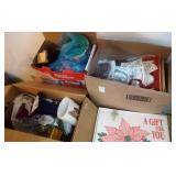 3 Kings figures, Christmas towels and tableclothes