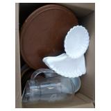 Burley & Co, Chicago (England) relish tray, glass
