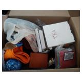 blue Stangl sugar and creamer, soup crocks w/lids,