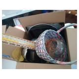 electric skillet, cookie sheets, baking dishes,