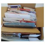note paper, greeting cards, stationery, grape