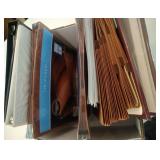 New accordian files, binders, photo album and