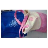 2 tote bags of small to medium picture frames