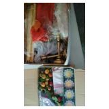 2 boxes of candles - floating, taper, jars, pillar
