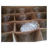 27 piece Early American Presuct punch bowl &