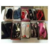 10 pairs Ladies shoes, size 8