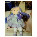 dolls, cradle and high chair