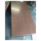 wood desk - 60 inch wide, 30 inch deep and 29 inch
