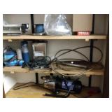 right closet, middle 3 shelves-Campbell Hausfeld