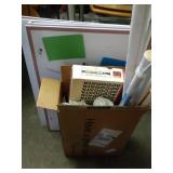 stencils, paints, corner guards, 4 poster boards,