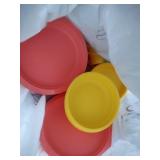 2 bags of picnic plastic dishes, cups and more