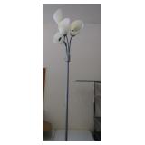 4 light floor lamp, flexible lights, can stand up