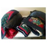 "horse" quilts and bedding, twin size ?, 2 bags