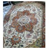 3 area rugs - wool hand knotted, India is 4 ft by