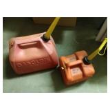 5 gallon and small gas cans