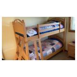 Ethan Allen bunk beds, TV armoire and nightstand