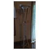 Metal standing floor lamp - 72 inch high
