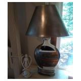 Flat oval lamp, Angel Statue & pot pourri holder