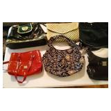 lot of 10 larger purses