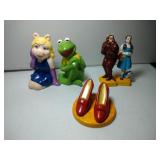 3 pairs of Salt & Pepper Shakers - Ruby Slippers,