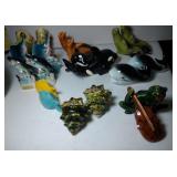 9 pairs of Salt & Pepper Shakers - Sea Life &