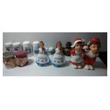 8 pairs of Salt & Pepper Shakers - Around the