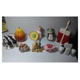 9 pairs of Salt & Pepper Shakers including Coca- 9 pairs of Salt & Pepper Shakers including Coca-