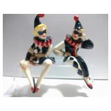 4 Ceramic Arts Studio pieces - Clowns including 4 Ceramic Arts Studio pieces - Clowns including