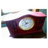 "Mr. Christmas" mantle clock with movement "Mr. Christmas" mantle clock with movement