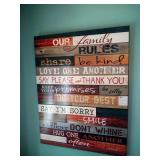 3 dining room wall hanging decor - PLEASE READ