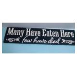 6 kitchen wall decor - "We Met at a Bar" (12 inch) 6 kitchen wall decor - "We Met at a Bar" (12 inch)