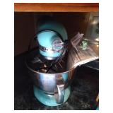 Kitchenaide Artisian stand mixer with attachments