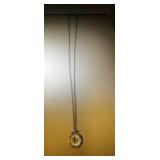 Sterling Silver chain and pendant, 2.9 grams Sterling Silver chain and pendant, 2.9 grams