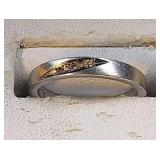 14k wg Diamond ring, 3.0 grams, size 6.5 14k wg Diamond ring, 3.0 grams, size 6.5